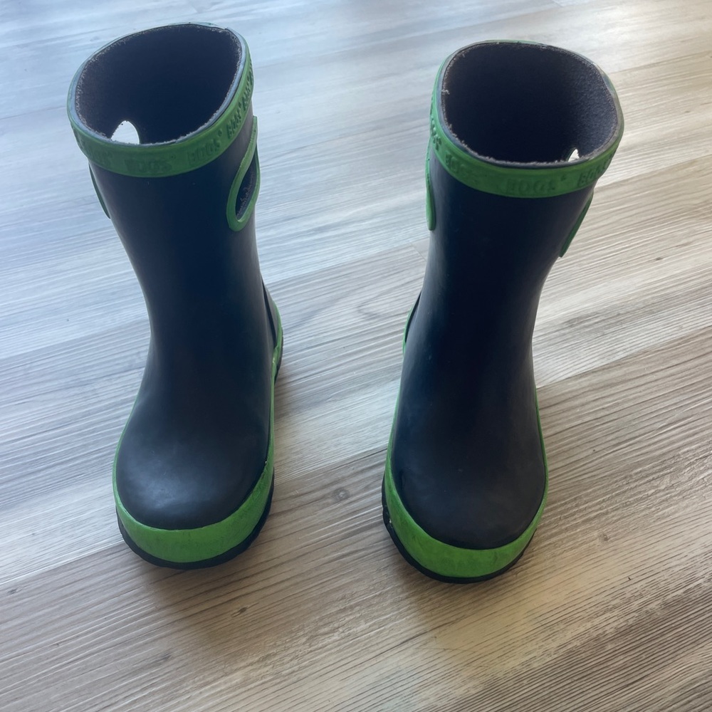 Bogs Kids Skipper II Solid Rain Boots
